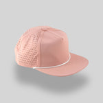 One Size Ripstop Rosa Pink/White Blank Rope Hats NSSP 