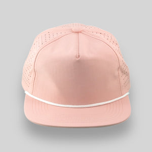 One Size Ripstop Rosa Pink/White Blank Rope Hats NSSP 