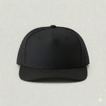 One Size Black Blank Rope Hats P511 