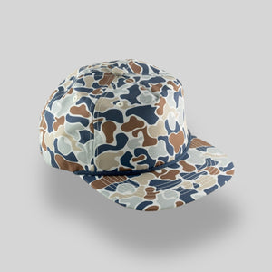 One Size Golf Camo/Navy Blank Rope Hats PSS 