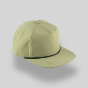 One Size Olive/Black Blank Rope Hats PSS 