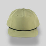 One Size Olive/Black Blank Rope Hats PSS 