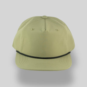 One Size Olive/Black Blank Rope Hats PSS 