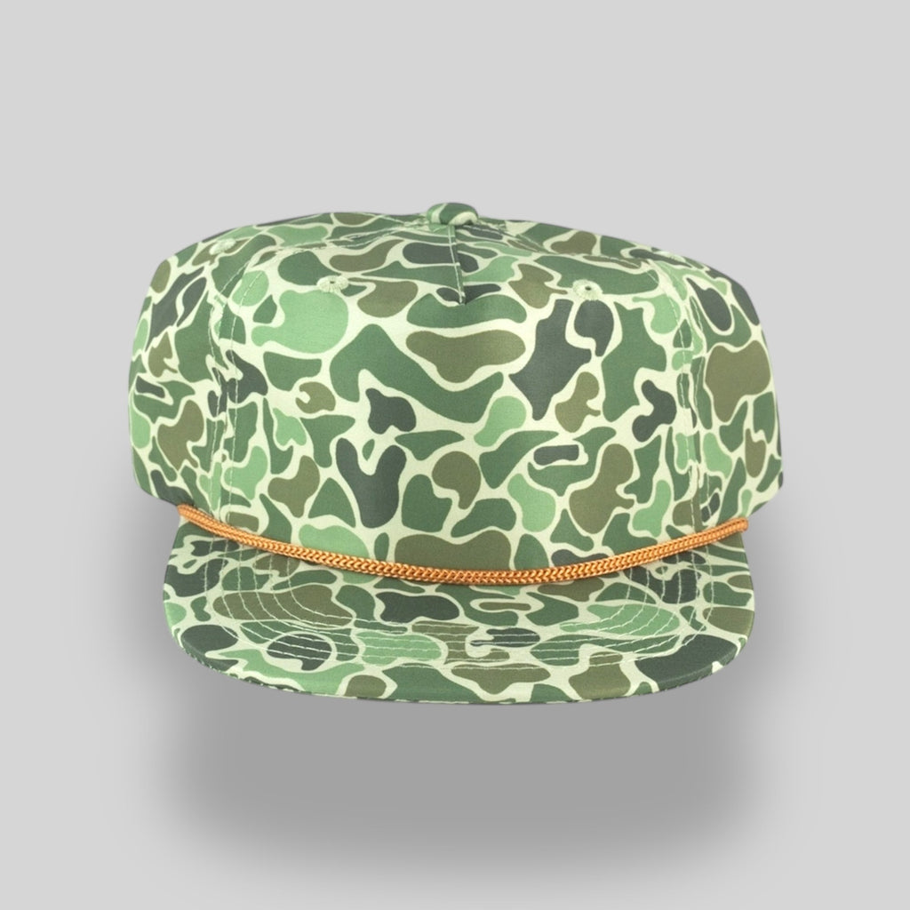 One Size Welcome to the Jungle Camo/Copper Blank Rope Hats PSS 