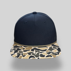 One Size Black-Coyote Camo/Black-Tan Blank Rope Hats PSSP 
