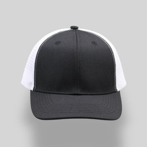 One Size Black/White Blank Rope Hats PSSTRK 