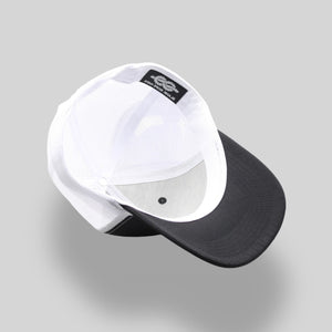 One Size Black/White Blank Rope Hats PSSTRK 