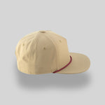 One Size Dark Tan/Burgundy Blank Rope Hats PST 