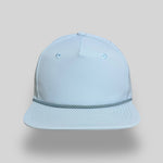 One Size Ice Blue/Black/Blue Blank Rope Hats PSTP 