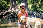 One Size Red-White-Blue/Navy-White Blank Rope Hats PSTP 