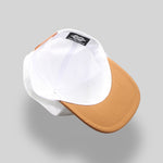 One Size White-Burnt Orange/White-Orange Blank Rope Hats PSTP 