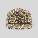 Big Fit Bayou Breakup Camo/Brown Blank Rope Hats R500 