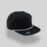 Big Fit Black/White Blank Rope Hats R500 