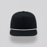 Big Fit Black/White Blank Rope Hats R500 