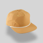 One Size Burnt Orange/White Blank Rope Hats R500 