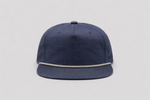 One Size Dark Slate/Tan Blank Rope Hats R500 