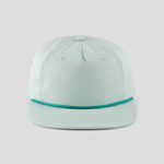 One Size Light Grey/Teal Blank Rope Hats R500 