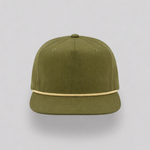 Big Fit Moss Green/Tan Blank Rope Hats R500 