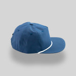 One Size Navy/White Blank Rope Hats R500 
