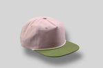 One Size Mauve-Dark Moss Rainbow Trout/Ivory Blank Rope Hats R500 