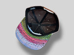 One Size Mauve-Dark Moss Rainbow Trout/Ivory Blank Rope Hats R500 