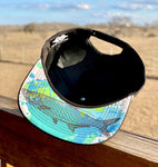 One Size Tarpon Black/White Blank Rope Hats R500 