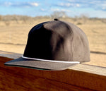One Size Tarpon Black/White Blank Rope Hats R500 