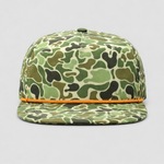 One Size Welcome to the Jungle Camo/Copper Blank Rope Hats R500 