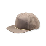 One Size Brown Mallard Duck/Beige Blank Rope Hats RP500 