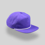 One Size Purple/White Blank Rope Hats RP500 