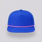 One Size Royal Blue/Pink Blank Rope Hats RP500 