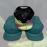 One Size Dark Teal Tarpon/Silver Blank Rope Hats RP500 