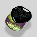 One Size Dark Teal Tarpon/Silver Blank Rope Hats RP500 
