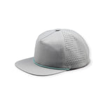 One Size Gray Tarpon/Teal-Black Blank Rope Hats RP500 