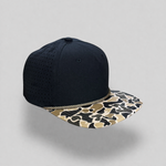One Size Black-Coyote Camo/Black-Tan Blank Rope Hats RP510 