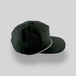 Big Fit Black/Black-White Blank Rope Hats RP510 
