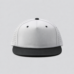 One Size Gray-Black/Gray-Black Blank Rope Hats RP510 