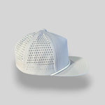 One Size Gray/Gray-White Blank Rope Hats RP510 