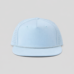 One Size Ice Blue/Black/Blue Blank Rope Hats RP510 