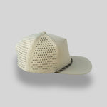 One Size Light Tan/Moss Green-Tan Blank Rope Hats RP510 