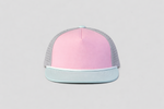One Size Pink-Mint Green-Gray/White Blank Rope Hats RP510 