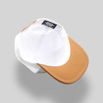 One Size White-Burnt Orange/White-Orange Blank Rope Hats RP510 