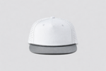 One Size White-Grey/White-Grey Blank Rope Hats RP510 