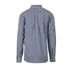 4X-Large Navy/White Gingham Burnside B3291