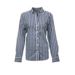 Women's 2X-Large Navy/White Gingham Burnside B5291 
