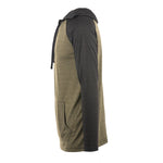 3X-Large Army/Black Burnside B8127 