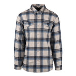 4X-Large Grey/Blue Burnside B8210 