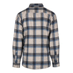 4X-Large Grey/Blue Burnside B8210 