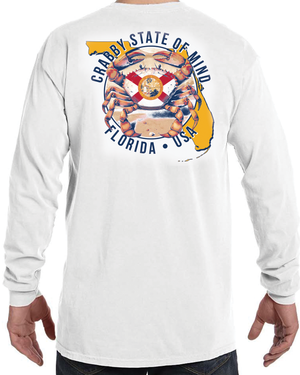 3X-Large White Beachside HG State of Mind - LS 