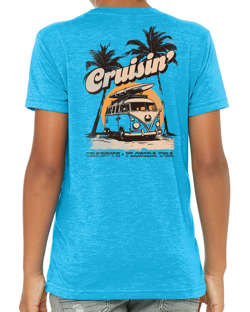 Youth X-Large Neon Blue Beachside HG Cruisin' - Y 